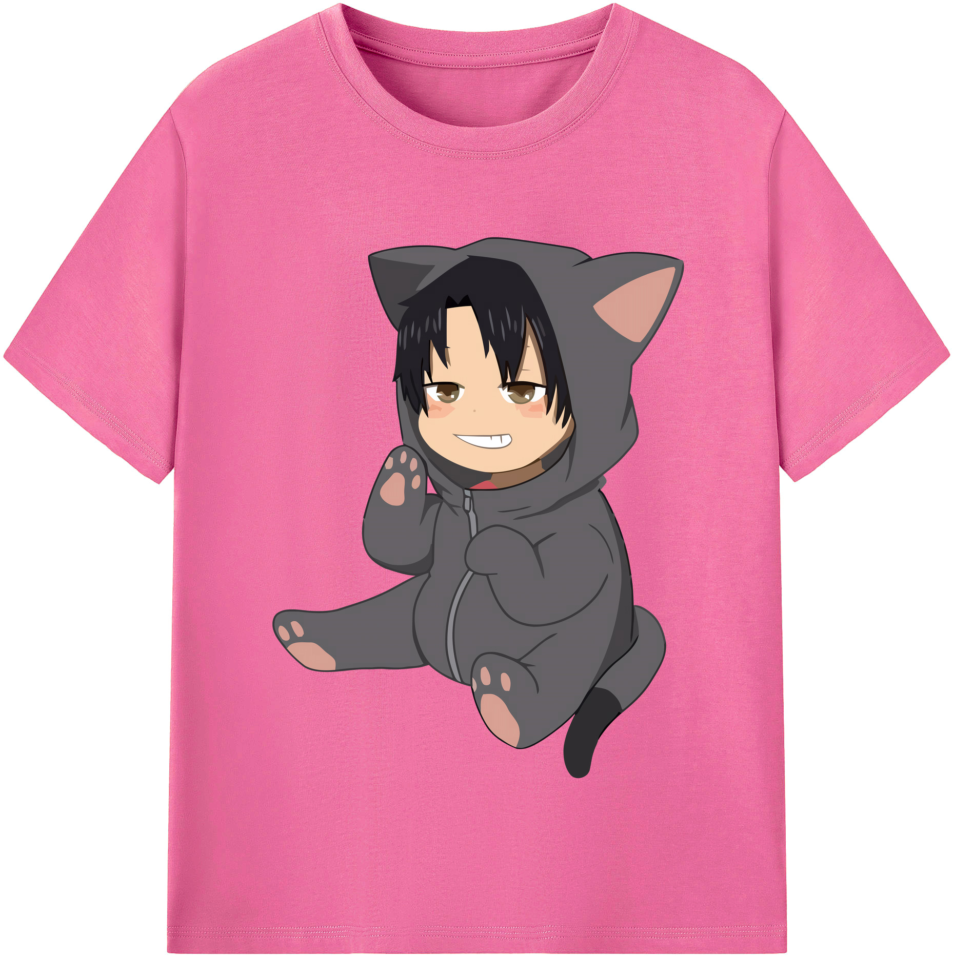 （画像用） ハイキュー!! Haikyu!! レディースカジュアルプリントTシャツ（綿100％）